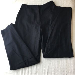 Late 90's /Y2K lined wool pants -dark academia?